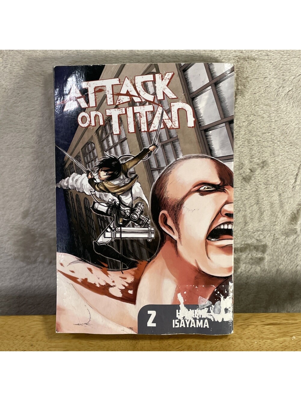 Attack on Titan #2 (Kodansha USA 2012) Book *FLAW*